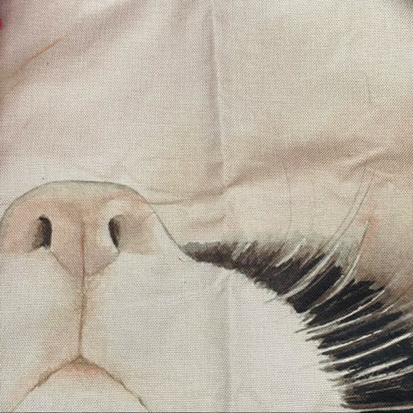 Eco-Friendly Kitty Cat’s Face Folding Tote Bag - Picture 6 of 11